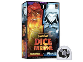 Dice Throne S1R Barbarian Vs. Moon Elf